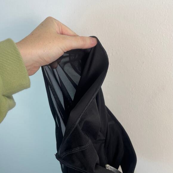 Spanx Romper Bodysuit Short Racerback Mesh Top with Lining Size Large - Picture 7 of 8